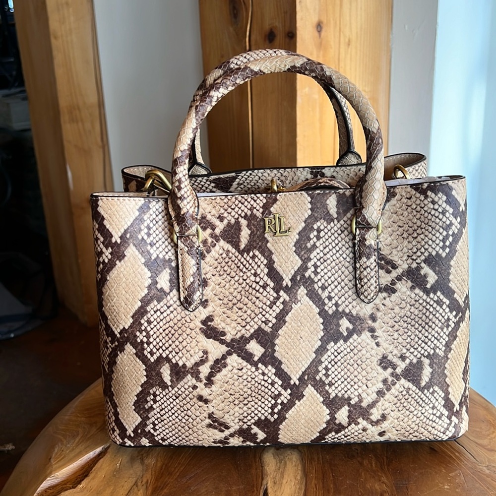 Ralph Lauren small tote bag.